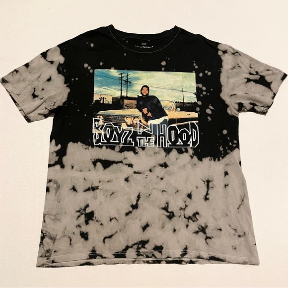 Other - Boyz n the Hood Ice Cube Bleach Wash Graphic T-Shirt XL